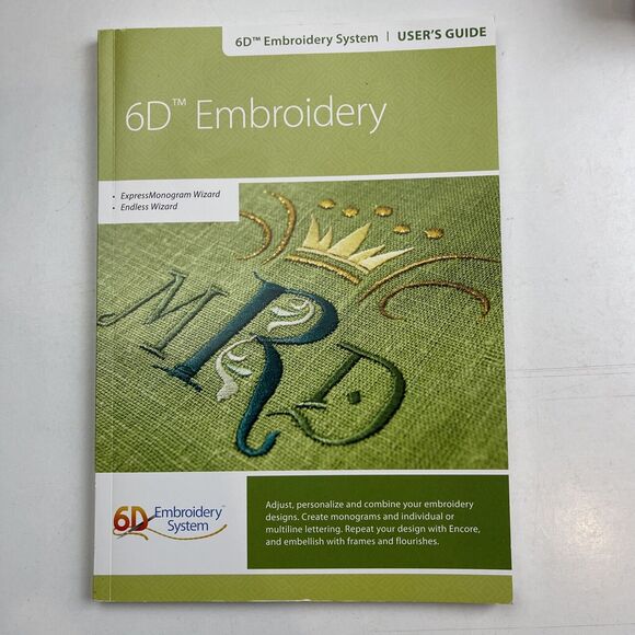 6d Sketch Embroidery System User’s Guide Bundle Lot Of 9 - Picture 2 of 16